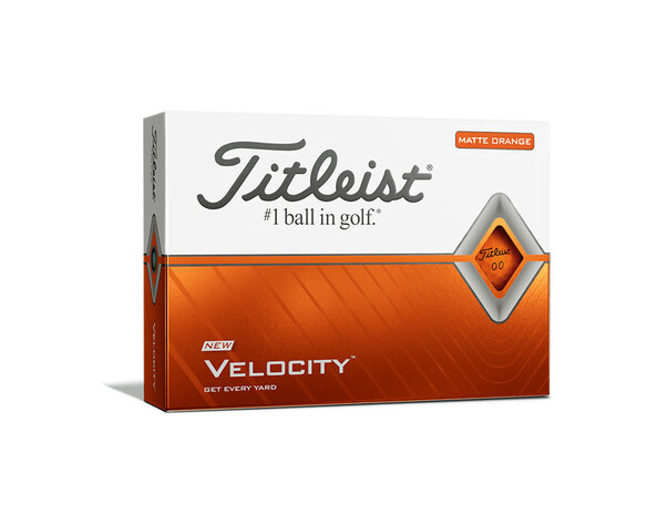 Titleist velocity oranje