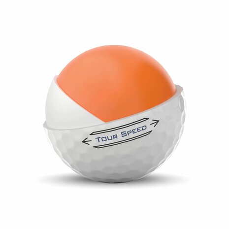 Titleist tour speed golfballen met logo
