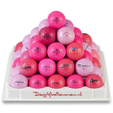 Roze Golfballen