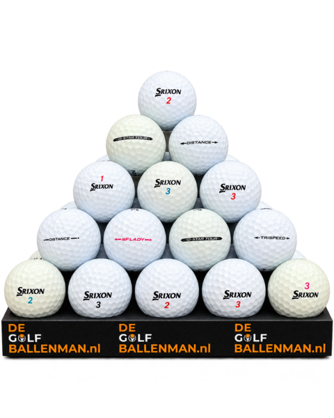 Srixon golfballen mix lakeballs