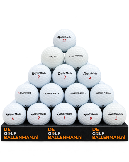 Taylormade golfballen mix lakeballs