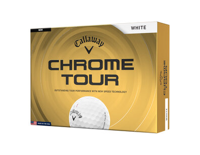Callaway Chrome tour  Golfballen met logo