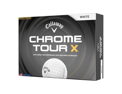Callaway Chrome tour X Golfballen met logo
