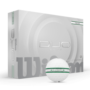 Wilson Duo soft track 360 groen golfballen