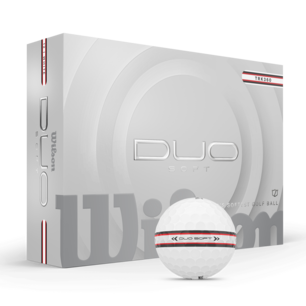 Wilson Duo soft track 360 rood golfballen